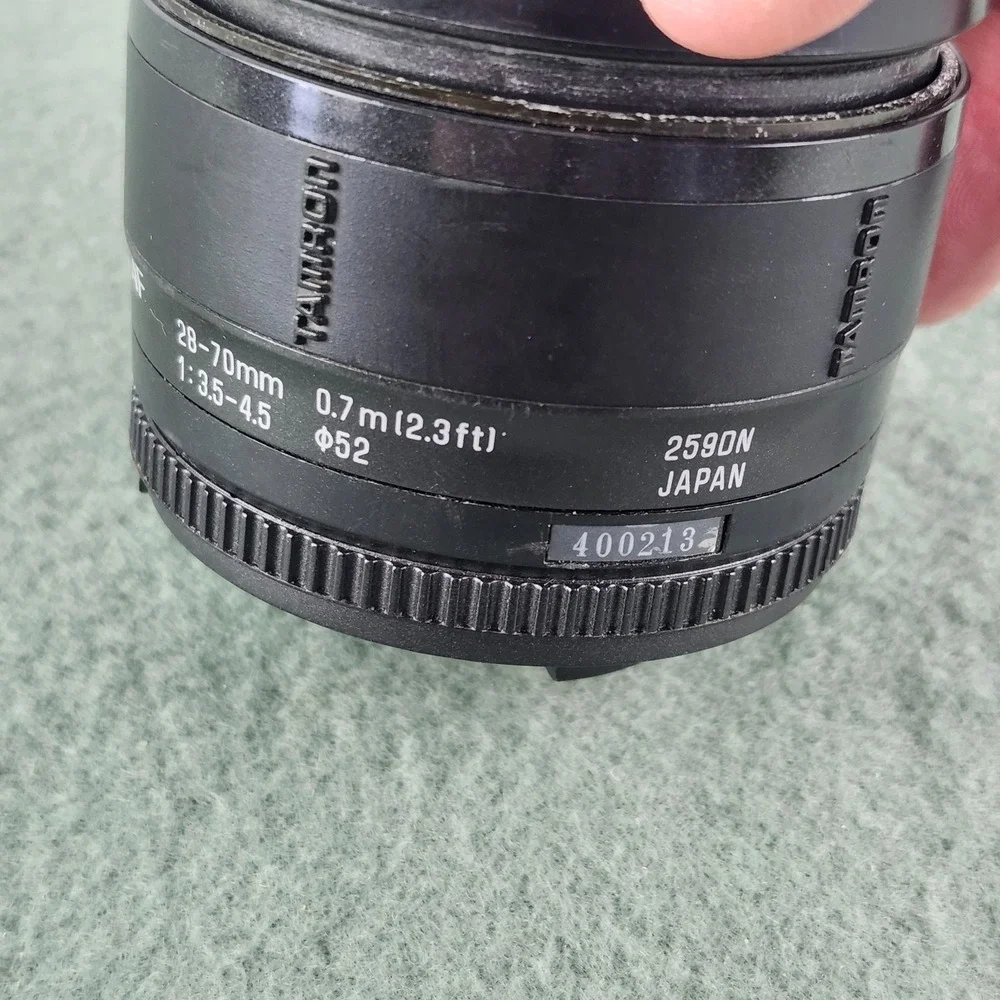 Tamron 259DN AF 28-70mm F3.5-4.5 Lens for Nikon AF From Japan Bayonet